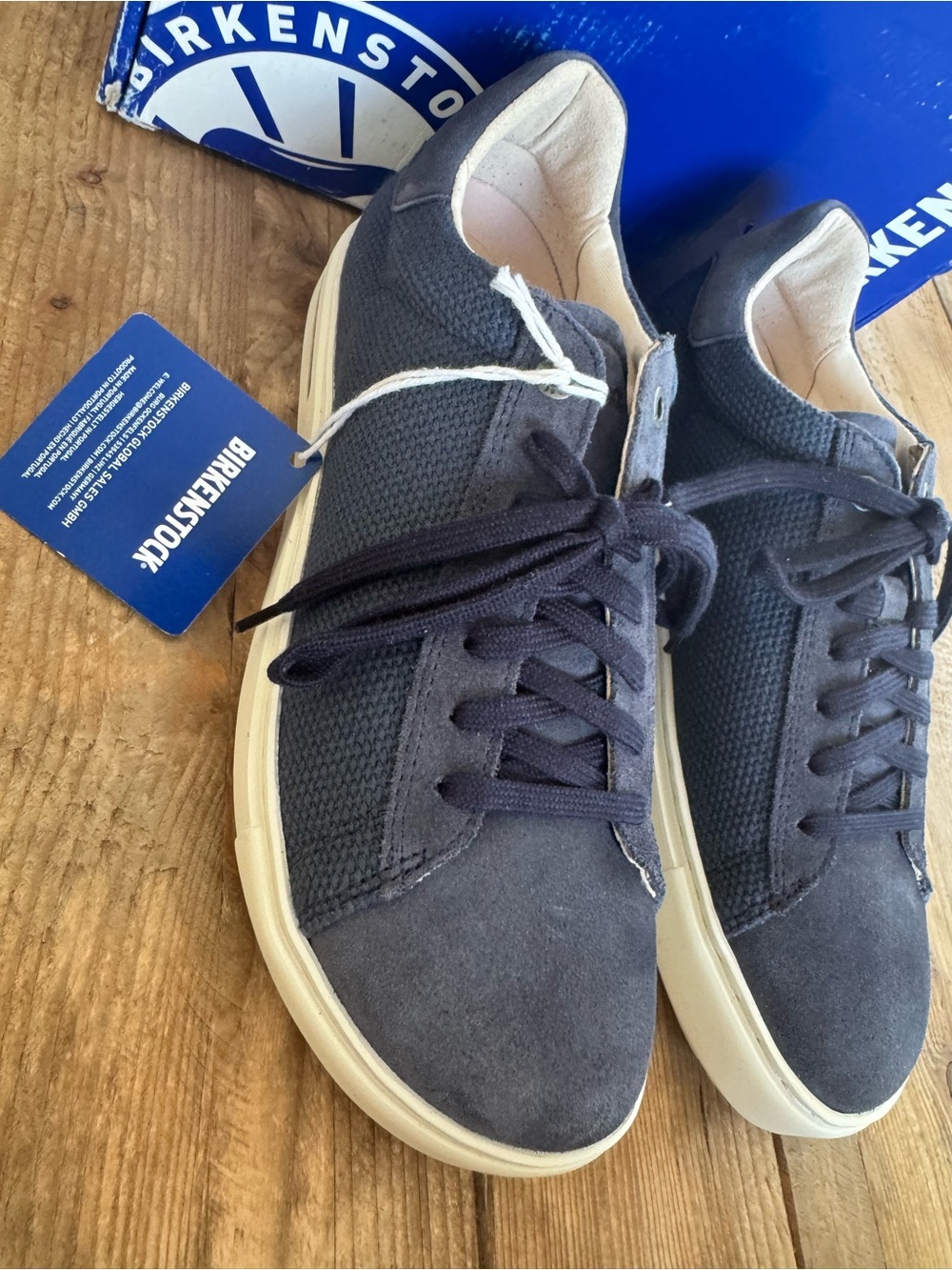 Birkenstock Bend Midnight Canvas / Suede EU 40 Women’s US 9 Men’s US 7 $140 NEW - Picture 4 of 8